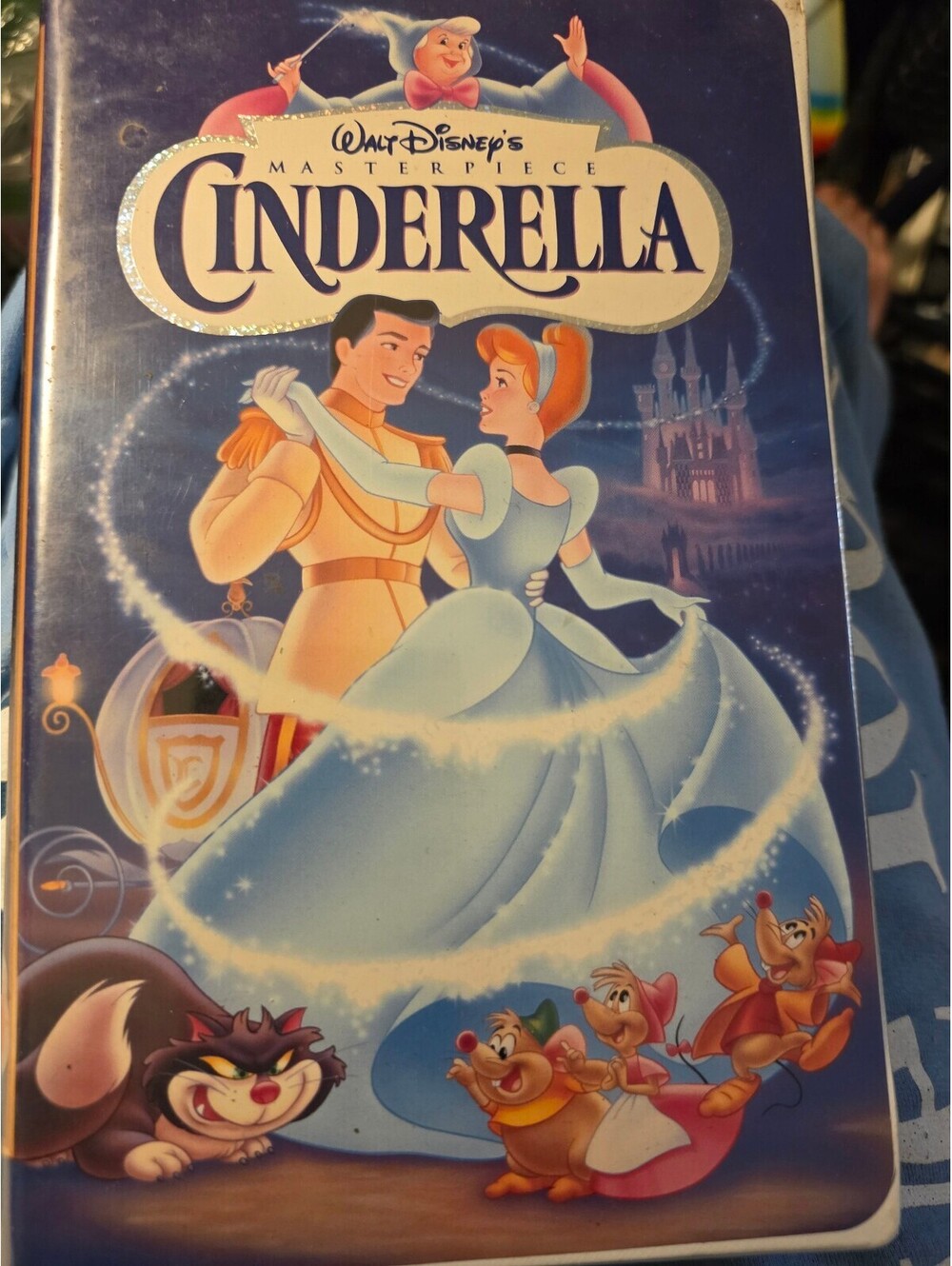 Walt Disney's Masterpiece Cinderella VHS Tape with Case